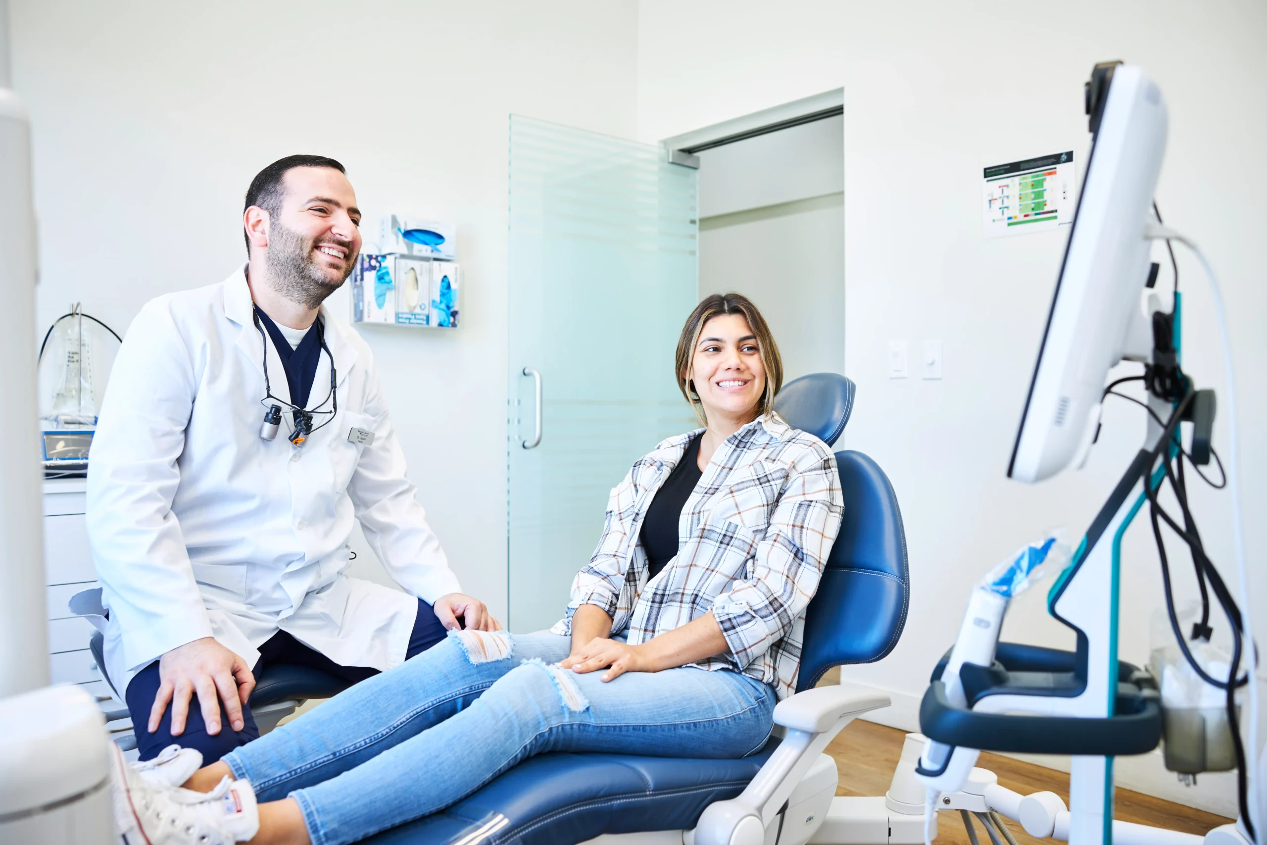 dr tigran with patient